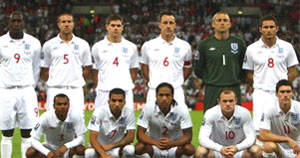 squadra calcio inghilterra mondiale 2010