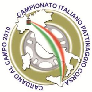logo campionati italiani pattinaggio strada cardano al campo 2010