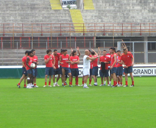 rifinitura finale varese calcio giugno 2010