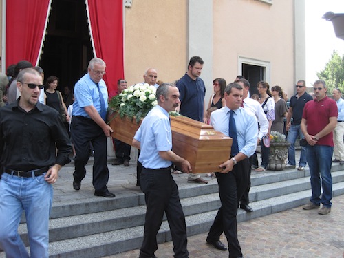 Funerale Riccardo Prina