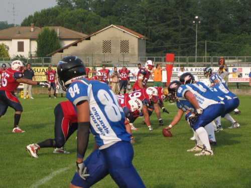 football americano italia team usa vergiate luglio 2010