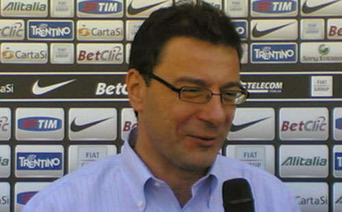 L'onorevole leghista Giancarlo Giorgetti in visita alla Juventus