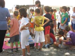 I bambini che partecipano ai parchi estivi del Comune di Varese