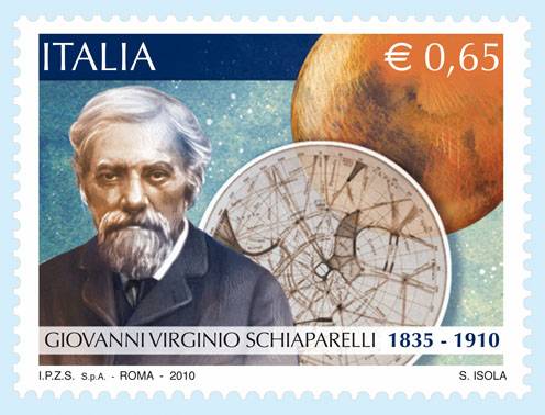 francobollo giovanni virginio schiapparelli