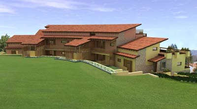 Il progetto della nuova residenza "Le Morene" a Gemonio (Varese)