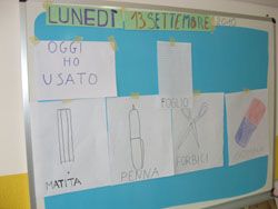 Studenti a lezione di italiano
