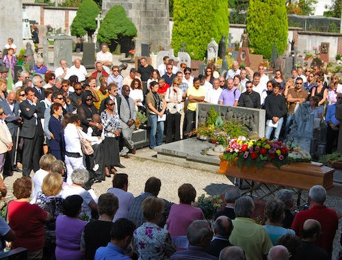 Il funerale di mauro Vanzini