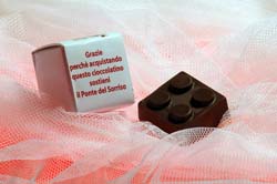 Il mattoncino di cioccolato ideato dai maestri cioccolatieri