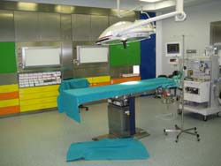 La sala della day surgery dell'ospedale di Circolo