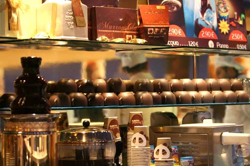 La Cioccolateria Lindt a Legnano