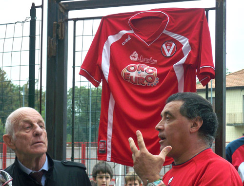 intitolazione campo sintetico ad alfredo speroni