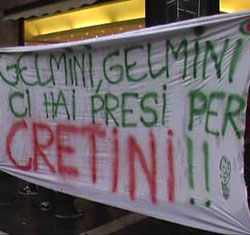protesta gelmini