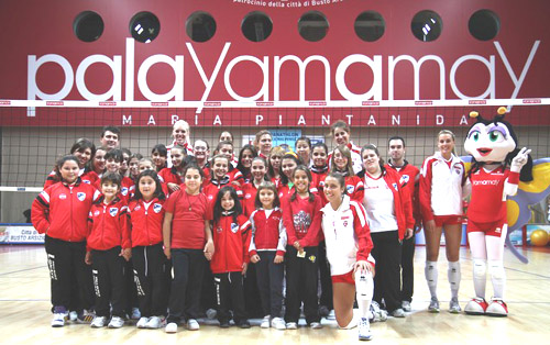 settore giovanile pallavolo yamamay 2010-2011