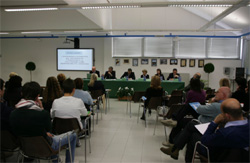 Un momento del convegno all'Isis di Bisuschio