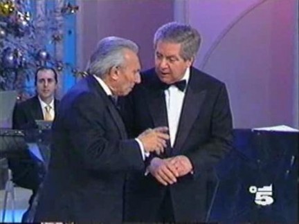 roberto pregadio alla corrida con corrado