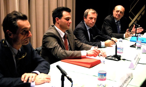 Attilio Fontana, Giovanni Corbo, Daniele Marantelli, Gilberto Pichetto Fratin