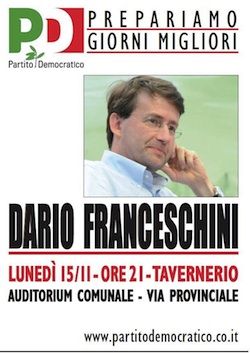 dario franceschini a como