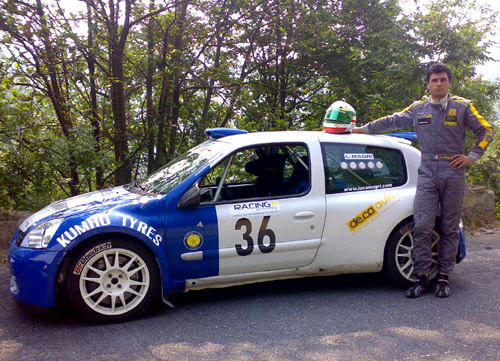 luca magri rally slalom