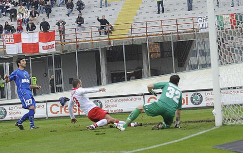 varese sassuolo calcio novembre 2010