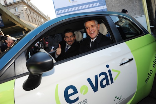 Presentato il carsharing elettrico pi&ugrave; treno delle ferrovie nord