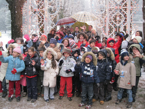 Inaugurata "La città dei bambini" a Villa Mylius