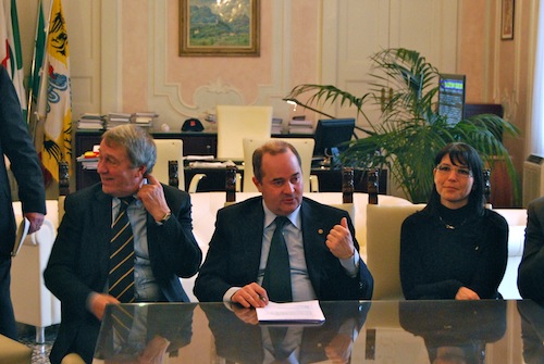 Il presidente Dario Galli