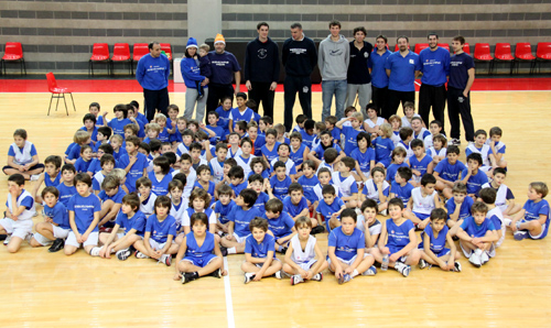 festa minibasket robur et fides natale 2010