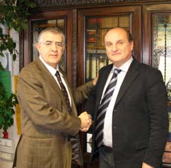 Nella foto il dottor Zoia insieme al primario Sala