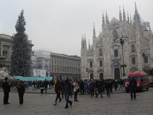 I cortei degli studenti milanesi