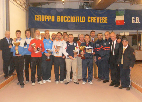 finalisti campionati provinciali bocce creva gennaio 2011