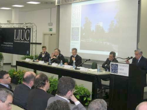 Inaugurazione anno accademico 2011 alla Liuc