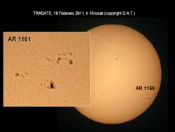 L'attivit&agrave; del Sole 