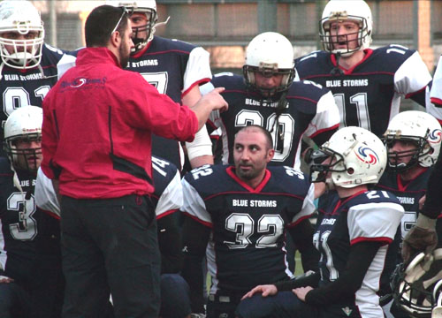 blue storms gorla football americano 2011