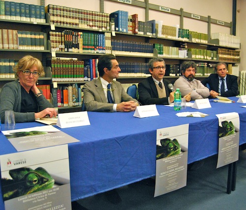 Giavanna Bianchi Clerici, Attilio Fontana, Michele Mezza, Marco Giovannelli e Piero Gaffuri