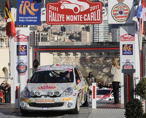 giuseppe freguglia gabriele falzone rally monte carlo 2011