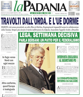 La Padani con l'intervista a Pierluigi Bersani