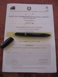 La pagella e la penna tecnologiche