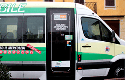 Il bus navetta in circolazione dal febbraio scorso