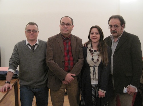 Antonio Orecchia, Enzo La Forgia e gli organizzatori Anpi