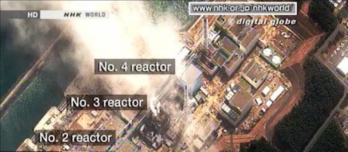 incendio reattore 4 giappone