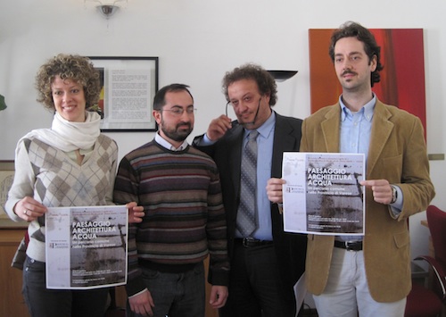 I soci di Archeazione con il presidente del Consiglio Provinciale