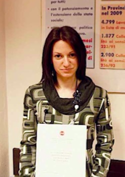 Paola Bricola premiata da Acli e Fondazione la Sorgente