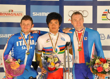 fabrizio macchi podio mondiali pista 2011