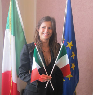 Sarah Nidoli, assossore comunale allo sport e ai grandi eventi