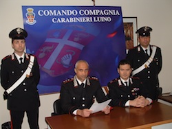 carabinieri luino arresto estorsione