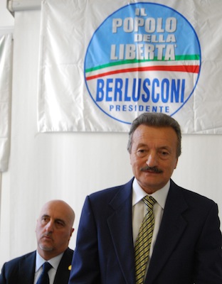 Il candidato Pdl Alessio Radaelli