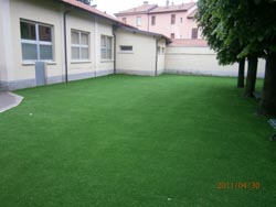 Il nuovo giardino della scuola Morandi