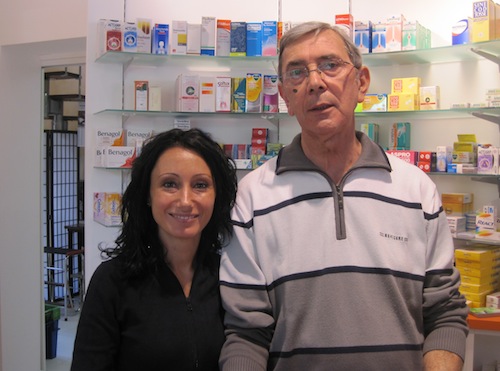 Vera e Gabriele Chiari, i farmacisti di Saltrio