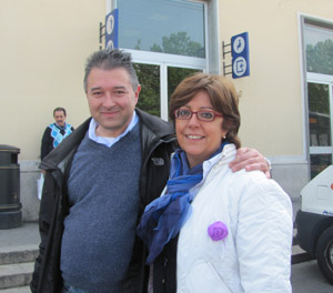 Fabrizio Mirabelli e Luisa Oprandi