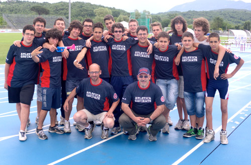 squadra allievi atletica gavirate 2011